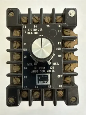 970TH4D1A FURNAS Timing Relay Second Amp