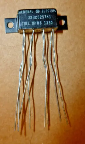 3SBC5257K1 G.E Military Relay Coil Nos