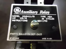 12HGA11J70 GE Relay #2