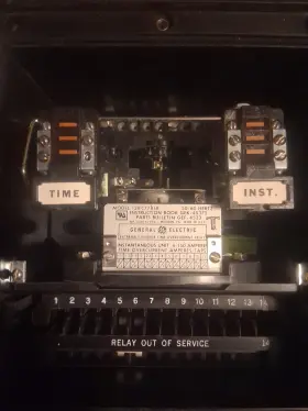 12IFC77B1A GE Incomplete Inverse Overcurrent Relay
