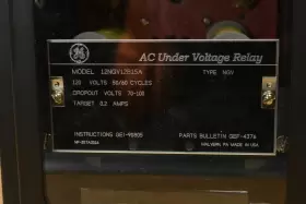 12NGV12B15A GE Ac Voltage Relay Dropout Volts #2
