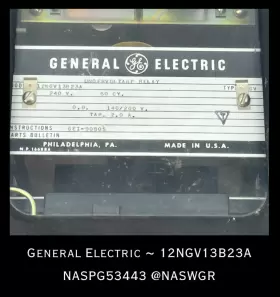 12NGV13B23A GE General Electric Ngv Undervoltage Relay #3
