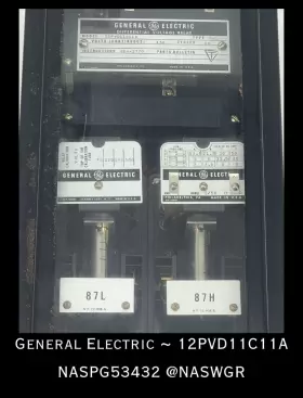 12PVD11C11A GE Pvd Differential Voltage Relay #3