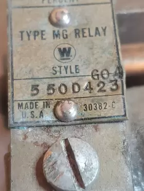 550D423 GE General Electric Relay #3