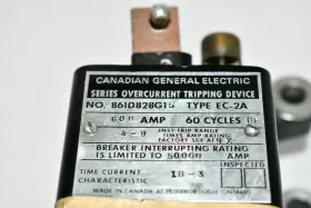 861D828G15 GE Cycle Overcurrent Tripping Device #2