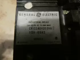 CR122A04302AA GE General Electric Relay Volt Coil #2