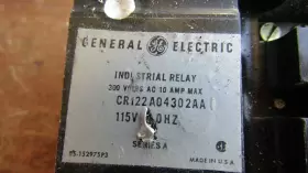 CR122A04302AA GE General Electric Relay Volt Coil #3