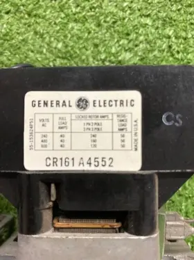 CR161A4552 GE Control Relay Pole Volt Coil #3