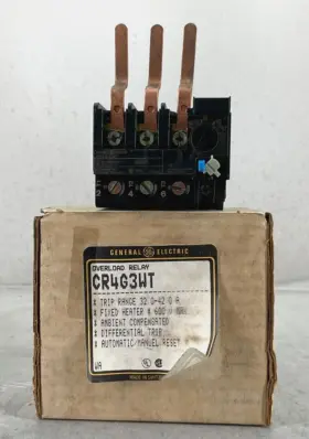 CR4G3WT GE Overload Relay Trip Auto