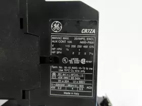 CR7ZA-10 GE Contactor Overload Relay #3