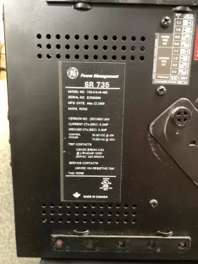 735-5-5-HI-485 GE MULTILIN Feeder Relay #2