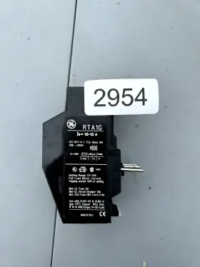 RTA1G GE General Electric Overload Relay