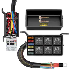 AAMARV00020 GEARCESS Relay Box Fuse Awg Wired Waterproof