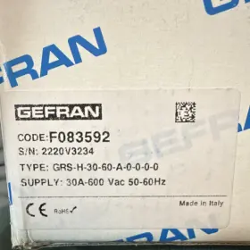 F083592 GEFRAN Solid Relay Control Panel