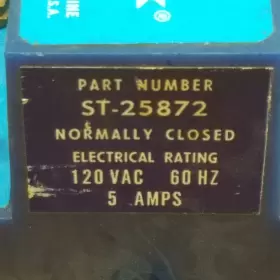 ST-25872 GEMS SENSORS Safe Pak Relay #2