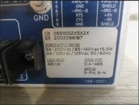 0551002X5X2X GENERAL ELECTRIC Overcurrent Relay Reclosing #2