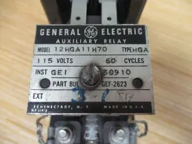 12HGA11H70 GENERAL ELECTRIC Ge Relay #3