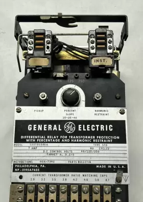 12S1D15B5A GENERAL ELECTRIC Differential Relay #2