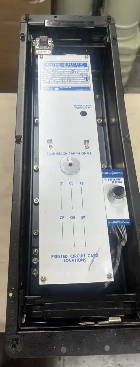 12SLY82A4D GENERAL ELECTRIC Ge Phase Distance Relay Mho