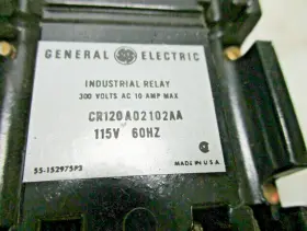 CR120A02102AA GENERAL ELECTRIC Relay #3