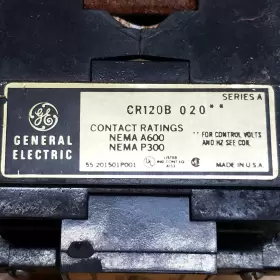 CR120B-020 GENERAL ELECTRIC Ge Relay Coil #2