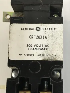 CR120X1A GENERAL-ELECTRIC Relay Block Ac Amp #2