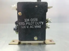 CR124C028 GENERAL ELECTRIC Relay Std Pilot #2