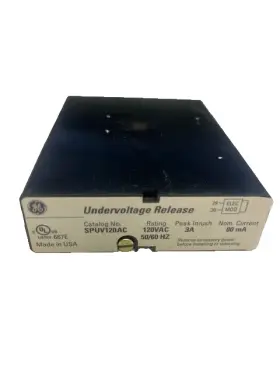 SPUV120AC GENERAL ELECTRIC Undervoltage Release