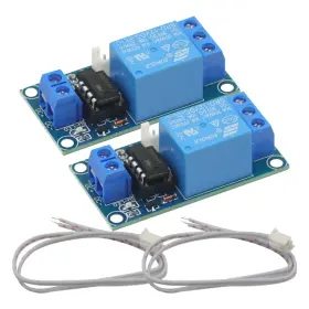 12VMOD-002 GODIYMODULES Channel Latching Relay Module Touch