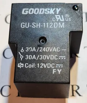 GU-SH-112DM GOODSKY Relay Coil Pin