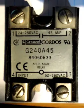 G240A45 GORDOS Crouzet Solid Relay Ac Vac Control