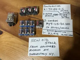 T154-2C-2C GOULD ALLIED CONTROL Nos Omron Relay Vdc Coil