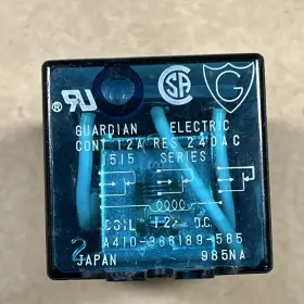 A410-366189-585 GUARDIAN ELECTRIC Pin Relay Coil Amp