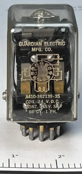 A410-362139-35 GUARDIAN ELECTRIC MFG. CO Pins Relay