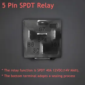 SOCKET-2PCS HAMOLAR Pack Relay Pin Spdt Harness Awg Cop Amp #3