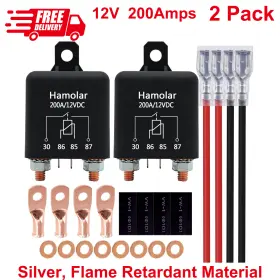 RD-200 HAMOLAR Pack Relay Switch Spst Car Boat Marine