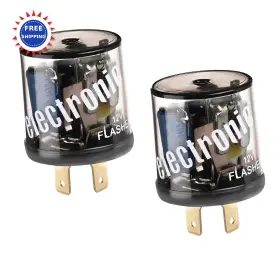 HB-133-LFAY HBXDECO Flasher Relay Turn Signal Prong Round