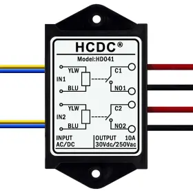 956601852866 HCDC Dual Spst Relay Module Ac Amp Power