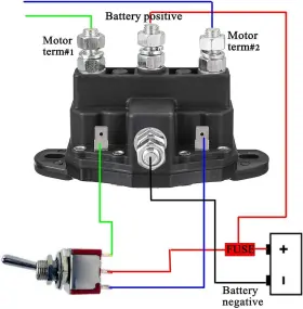761989291215 HF Winch Motor Intermittent Reversing Solenoid