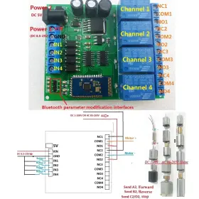 HILITAND6YOUSWTD0M HILITAND Channels Bluetooth Relay Module #3