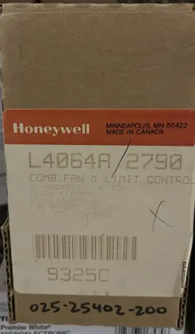 L4064A2790 HONEYWELL Fan Limit Control