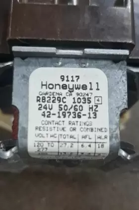 R8229C HONEYWELL Switching Relay Coil #2