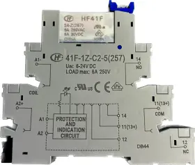 5559911804 HONGFA Relay Base Coil Amp Contact