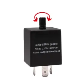 600736949620 HUIQIAODS Pin Led Flasher Relay Turn Signal