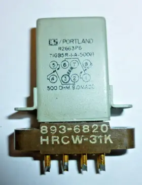 893-6820 IDEC Military Aircraft Armel Socket Es Portland Mad
