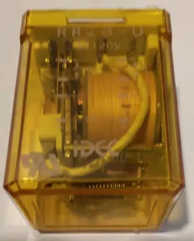 RR2B-UAC120V IDEC Power Relay Vac Coil Blade Base