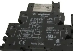 80.063.4001.1 INDUSTRIAL MRO Wieland Relay Socket Unmp