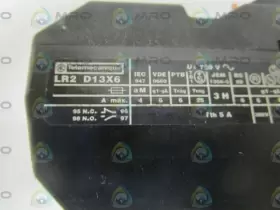 LR2D13X6 INDUSTRIAL MRO Telemecanique Overload Relay #2