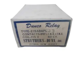 MROS7009666-219ABAPL33 INDUSTRIAL MRO Struthers Dunn Nsmp