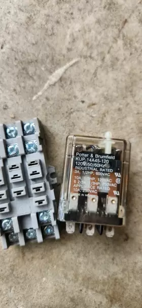 QC1003424-KUP-14A45-120 INDUSTRIAL MRO Relay Potter Brumfield #3